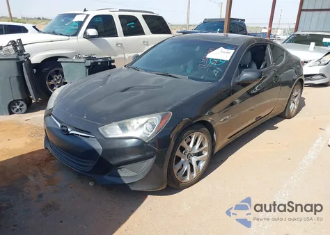 2013 Hyundai Genesis Coupe 2.0T z USA, uszkodzony, nr VIN KMHHT6KD2DU082157